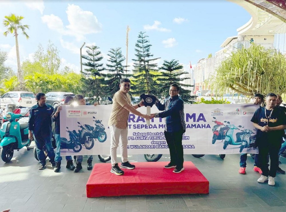 Gandeng PT Surya Timur Sakti Jatim, PT Wulandari Bangun Laksana Tbk Apresiasi 43 Karyawan Terbaik Dapat Sepeda Motor Yamaha