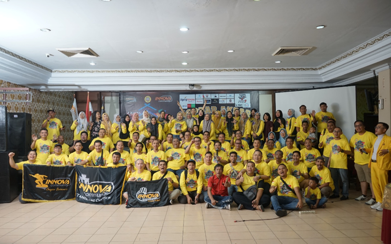 Innova Community Kopdar Akbar Sumatera 2024  Sebarkan Semangat 