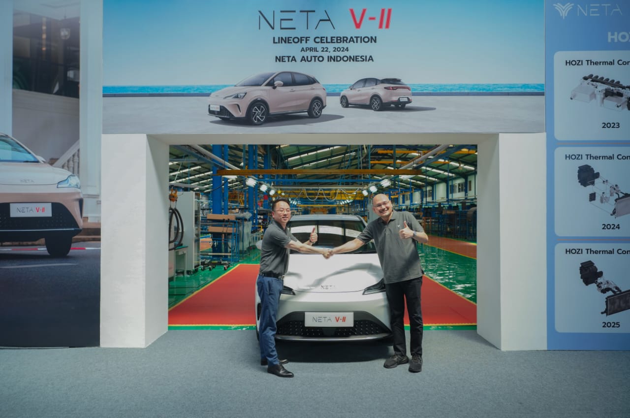 NETA Mulai Produksi Mobil Listrik di Indonesia