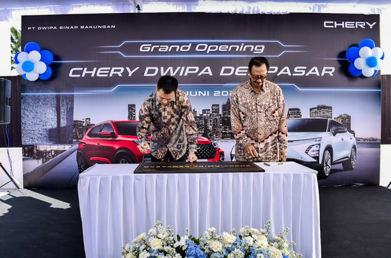 Chery Hadir di Denpasar, Tawarkan Mobil Premium untuk Konsumen Bali