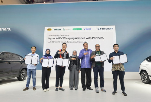 Hyundai Motors Indonesia Kembangkan Aliansi Pengisian Daya dengan Mitra Charging Point Operator, Perluas Kenyamanan bagi Pemilik Kendaraan Listrik
