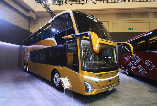 Mercedes-Benz Bus 0500RSD 2445 Pertama di Asia Hadir di Indonesia,  Menjamin Keselamatan melalui Fitur ADAS