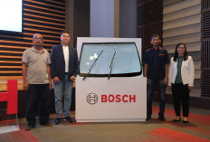 Bosch Indonesia bagikan 2.000 wiper Bosch Clear Advantage gratis dalam rangka kampanye “Berkendara Aman #TenangAdaBosch”